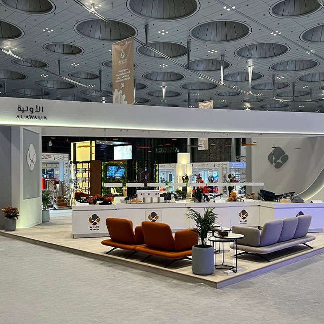 Al Awalia Exhibition Booth, DECC, Qatar