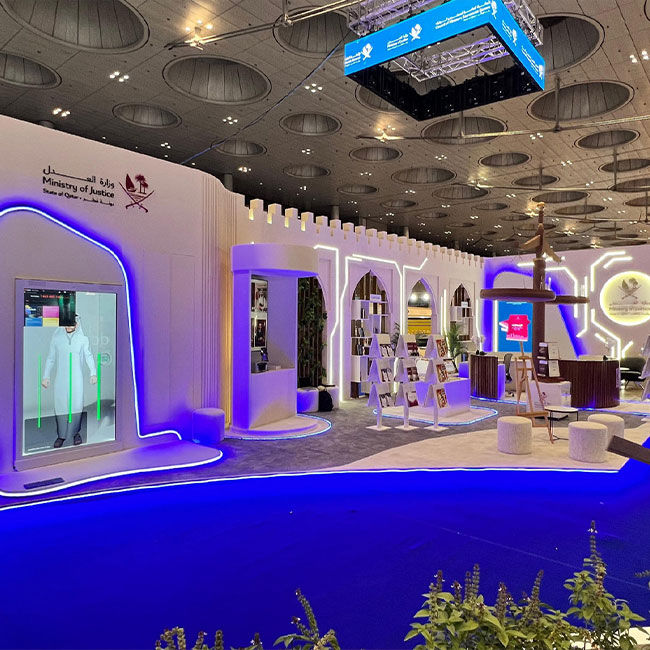 Ministry-of-Justice Exhibition Stand, DECC