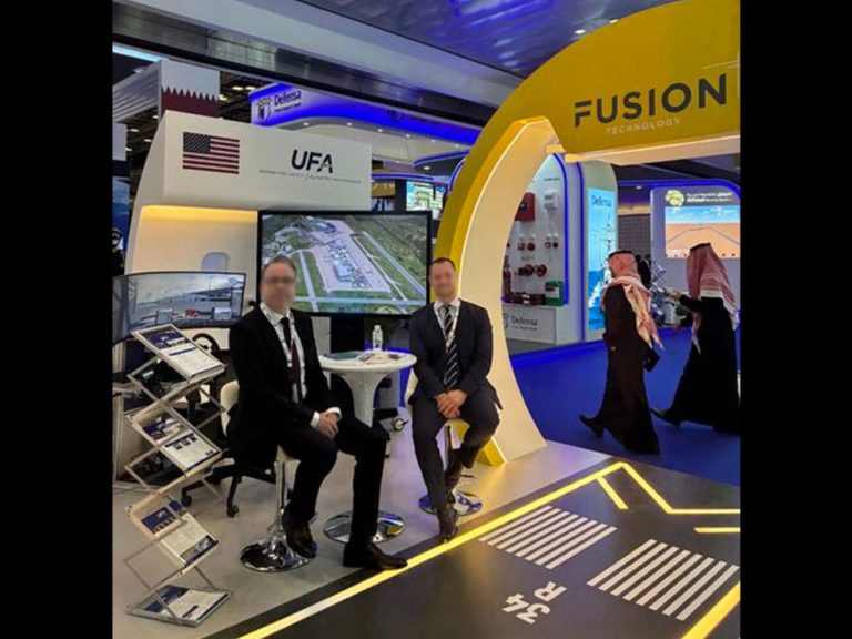 Fusion Technology Exhibition Booth - booth display