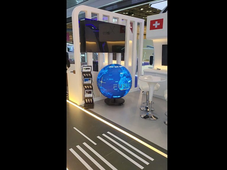 Fusion Technology Exhibition Booth -Qatar National Convention Centre (QNCC)