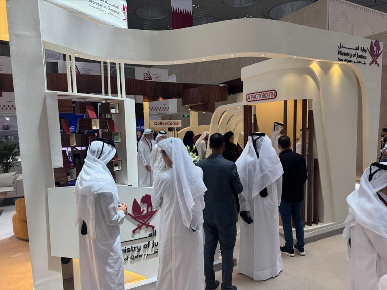 Ministry of Justice Exhibition Booth 2026 - custom stand design